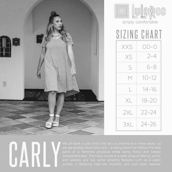 LuLaRoe Solid Black Carly - Picture 3 of 4